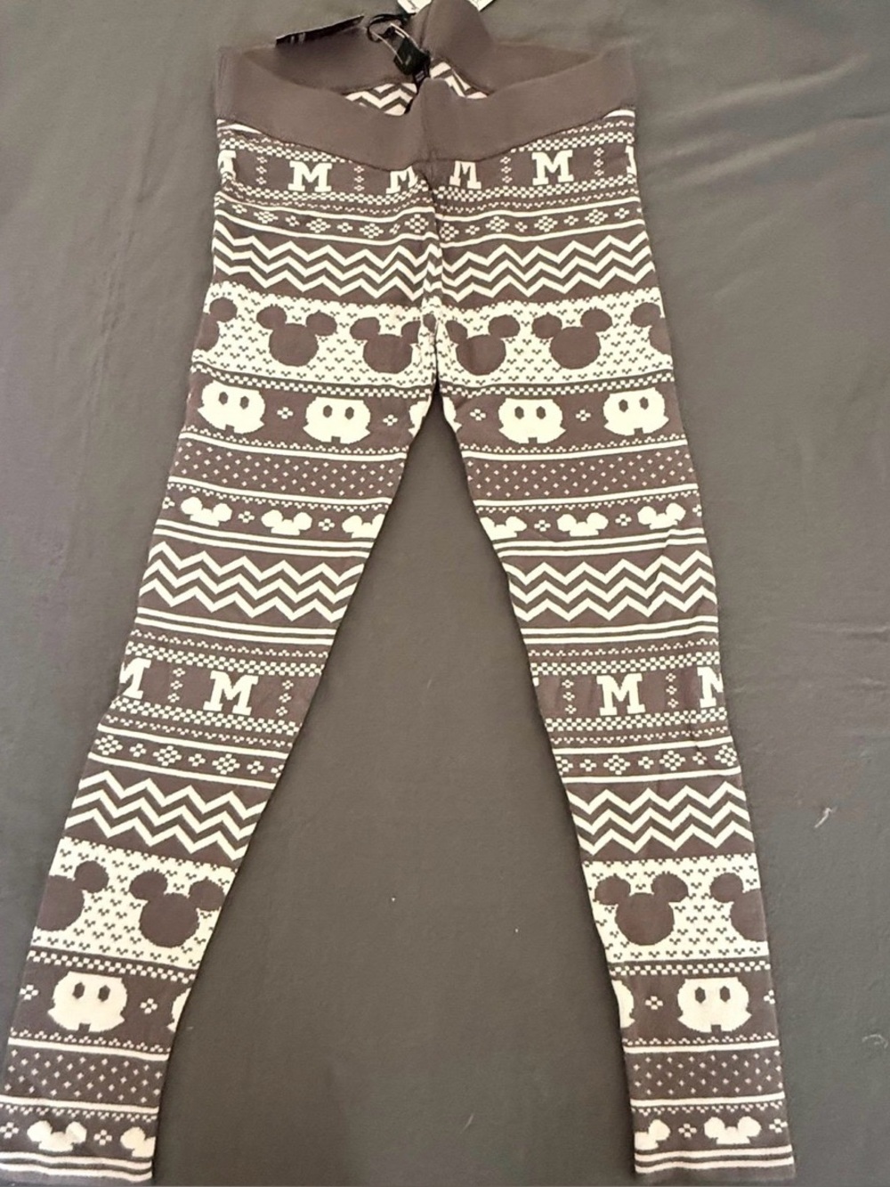New Torrid Disney Mickey Mouse Fair Isle Leggings